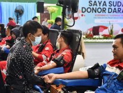 266 Kantong Darah Terkumpul dalam Aksi Donor Darah di RU VI Balonga