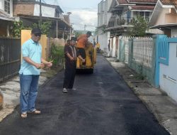 Jalan Rawa Sari dan Rawa Subur sudah Diaspal,Warga Ucap Terima Kasih Bunda Eva