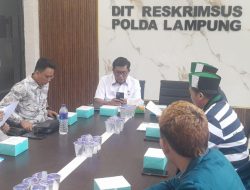 Mahasiswa Datangi Polda Lampung, Tuntut Keadilan