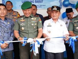 Dapur SPPG Jalan Kehidupan Way Kanan Diresmikan Danrem 043/Gatam