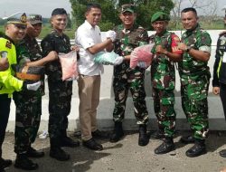 90.000 Butir Ekstasi dari Mobil Ringsek di Tol Trans Sumatera Diamankan Prajurit Korem 043/Gatam