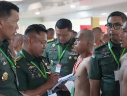 Pangdam XXI/RI Pimpin Sidang Pantukhir Penerimaan Tamtama di Bandar Lampung