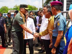 Pangdam XXI/RI Tinjau Sejumlah Lokasi Strategis di Lampung Utara