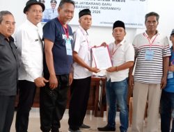 Bermodal Pamong,Abdul Daftar Bacalwu PAW Desa Jatibarang Baru