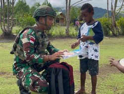 Satgas Yonif 521/DY Ubah Segalanya Jadi Istimewa dan Bermakna untuk Masyarakat Papua