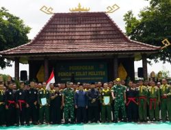 120 Prajurit Korem 043/Gatam Ikuti Ujian Kenaikan Tingkat Pencak Silat Militer