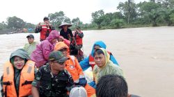 Banjir Parah di Desa Idaman Ditinjau Langsung Kodim 0601/Pandeglang dan Sibernet Foundation