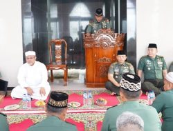 Makorem 043/Gatam Gelar Isra Miraj,Danrem: Shalat Bukan Hanya Kewajiban Ritual