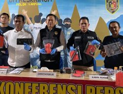 Polda Lampung Bongkar Pelaku Curanmor Yang Beraksi di 8 TKP