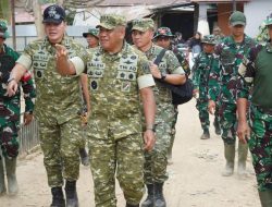 Gubernur Akmil Dampingi Wakasad Tinjau Latsitardanus di Aceh