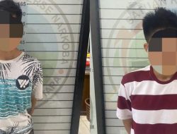 Dua Pelaku Diamankan Sat Narkoba Polres Lampung Utara di Kotabumi Udik