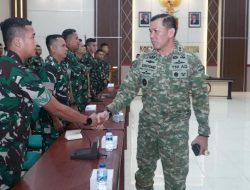 Pangdam XXI/RI Beri Arahan Kepada Pama Abit Dik Tuk PA dan Pama Abit Akmil Tahun 2025