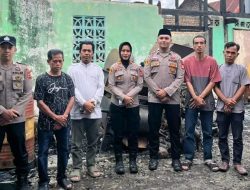 Polsek Bengo Bareng Bhayangkari Salurkan Bansos kepada Korban Kebakaran di Desa Mattaropuli