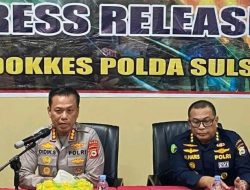 Biddokkes Polda Sulsel Tangani Korban Laka Pesawat ATR 42-500