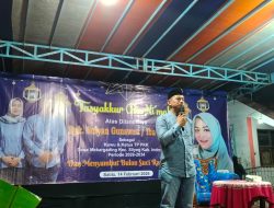 Gelar Syukuran,Sofyan Gunawan Teguhkan Komitmen Mengabdi untuk Desa Mekargading