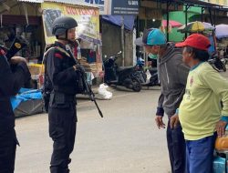 Gencar Patroli Dialogis,Brimob Lampung Jaga Keamanan Ramadan di Bandar Lampung