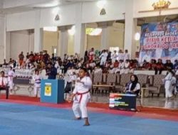 Bibit Atlet Potensial,Ribuan Karateka Tampil di Kejurprov Shokaido II Lampung