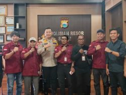 Terima Audiensi SMSI, Kapolres Sinjai: Media Miliki Peran Penting