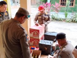 Satpol PP dan Damkar Indramayu Kembali Gelar Operasi,Ratusan Mihol Diamankan