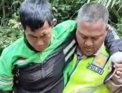Gerak cepat, Satlantas polres Way Kanan Bantu pengendara motor yang Kecelakaan