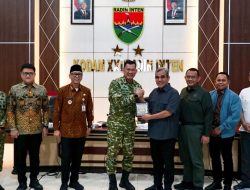 Kunker Reses Komisi I DPR RI di Kodam XXI/RI Disambut Pangdam