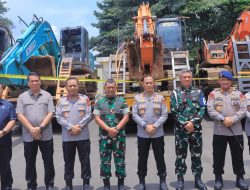 14 Orang Ditetapkan Sebagai Tersangka PETI Oleh Polda Lampung