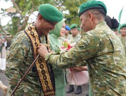 Tongkat Kepemimpinan Beralih,Korem 043/Gatam Gelar Tradisi Penyerahan Pasukan