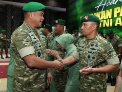 Jabat Danrem 043/Gatam,Sumarlin Marzuki Naik Pangkat Bintang Satu