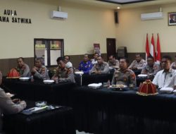 Kapolres Sinjai Bahas Strategi Cegah Gangguan Kamtibmas dalam Coffee Morning Bareng Perwira