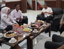 AKBP Jamal Fathur Rakhman dan KPU Sinjai Jalin Silaturahmi Perkuat Sinergitas
