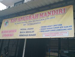 KSP Anugrah Mandiri di Bekasi Dibobol Perampok