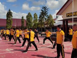 Jaga Kondisi Personel,Polres Sinjai Gelar Tes Kesamaptaan Jasmani Periode I Tahun 2026