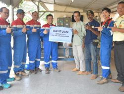 Kilang Balongan Salurkan Dana untuk Betonisasi Jalan Tarum Timur Subang