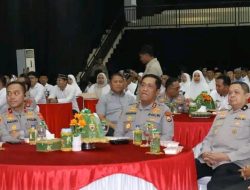 Manasik Haji dan Pelepasan Jamaah Calon Haji Personel Polda Sulsel Berlangsung Khidmat