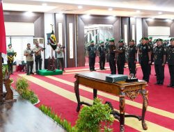 Sertijab dan Tradisi Korps Pejabat Utama di Makodam I/BB Dipimpin Pangdam