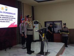 Terima 75 Siswa Latja, Kapolres Sinjai Tekankan Disiplin,Etika dan Profesionalisme