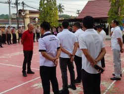 Apel Fungsi Sarana Evaluasi Disiplin dan Profesionalisme Personil Polres Sinjai