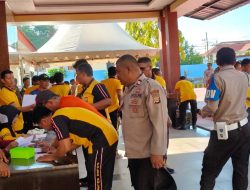 Hari ke-2 Berlangsung Penuh Semangat,Polres Sinjai Kembali Lanjutkan TKJ