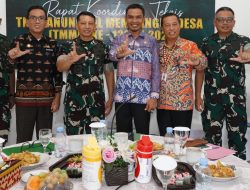 Bersama Waaster Kasad,Danrem 043/Gatam Ikuti Rakernis TMMD