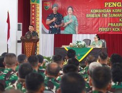 Kunjungi Kodim 0429/Lamtim, Danrem 043/Gatam Tekankan Hindari Pelanggaran