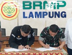 Demi Ketahanan Pangan Nasional,Korem 043/Gatam Siap Kawal Program CSR
