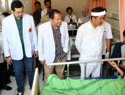 KDM Didampingi Wali Kota Bekasi Jenguk Korban,Pastikan Seluruhnya Tercover BPJS 