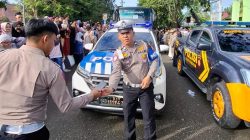 Pemberangkatan Calon Jamaah Haji Dikawal Personel Polres Sinjai, Kapolres Komitmen Jaga Keamanan