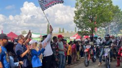 Kasrem 043/Gatam dan Wali Kota Metro Lepas Peserta Gas Amal Trail Adventure