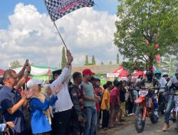Kasrem 043/Gatam dan Wali Kota Metro Lepas Peserta Gas Amal Trail Adventure