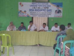 Pemdes Madukoro Baru Salurkan BLT-DD Tahun 2026 ke Masyarakat Penerima 