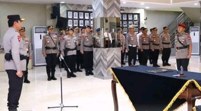 Jabatan Dirreskrimum Polda Sulsel Diserahterimakan,Kapolda Sampaikan Terima Kasih