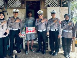 Polres Sinjai Kembali Ringankan Beban Warga Kurang Mampu, Peduli Sesama