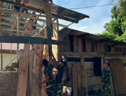 Melalui Program RTLH Bantuan Presiden,Rumah Baharuddin Hutagaol Berubah