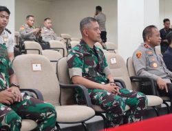 Kasrem 043/Gatam Hadiri Rapurna DPRD Provinsi Lampung